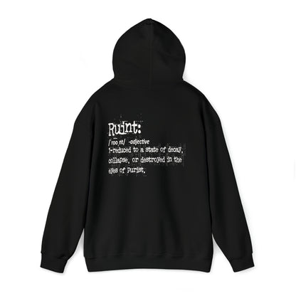 Ruint Defined Shield Hoodie (black unisex)