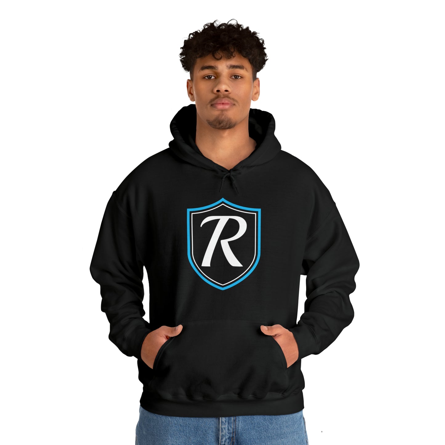 Ruint Defined Shield Hoodie (black unisex)