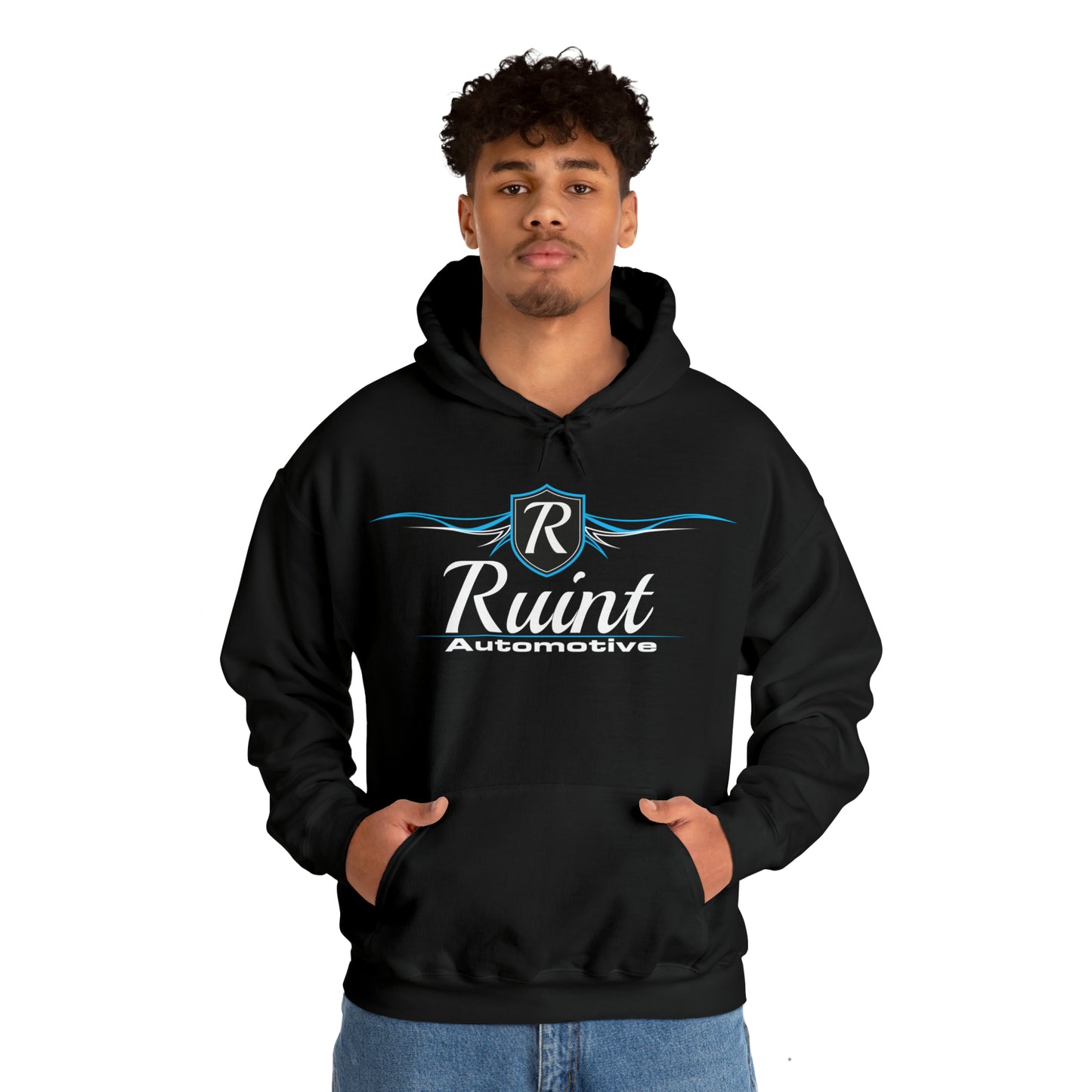 Ruint Logo Hoodie (black unisex)